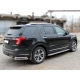 Защита заднего бампера"уголки" двойные d-60+43 Технотек для Ford Explorer 2017 – н.в. 