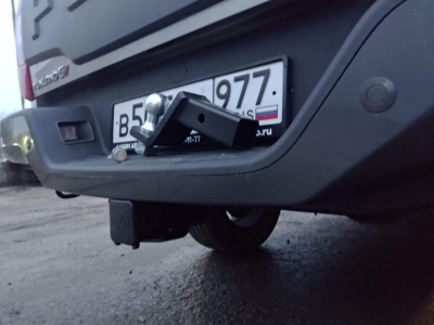 Фаркоп для Foton Tunland G7 2023-н.в. съемное крепление шара под американский квадрат