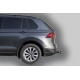 Фаркоп для Volkswagen Tiguan 2007-2016, 2016-2024 съемное крепление шара под американский квадрат