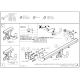 Фаркоп оцинкованный Galia шар A для Mitsubishi ASX/Peugeot 4008/Citroen C4 Aircross 2010-2021
